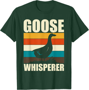 Goose Whisperer Goose T-Shirt - T-Shirt | Forest