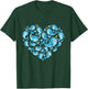 Narwhals lover heart gift women girls kids narwhal T-Shirt - T-Shirt | Forest