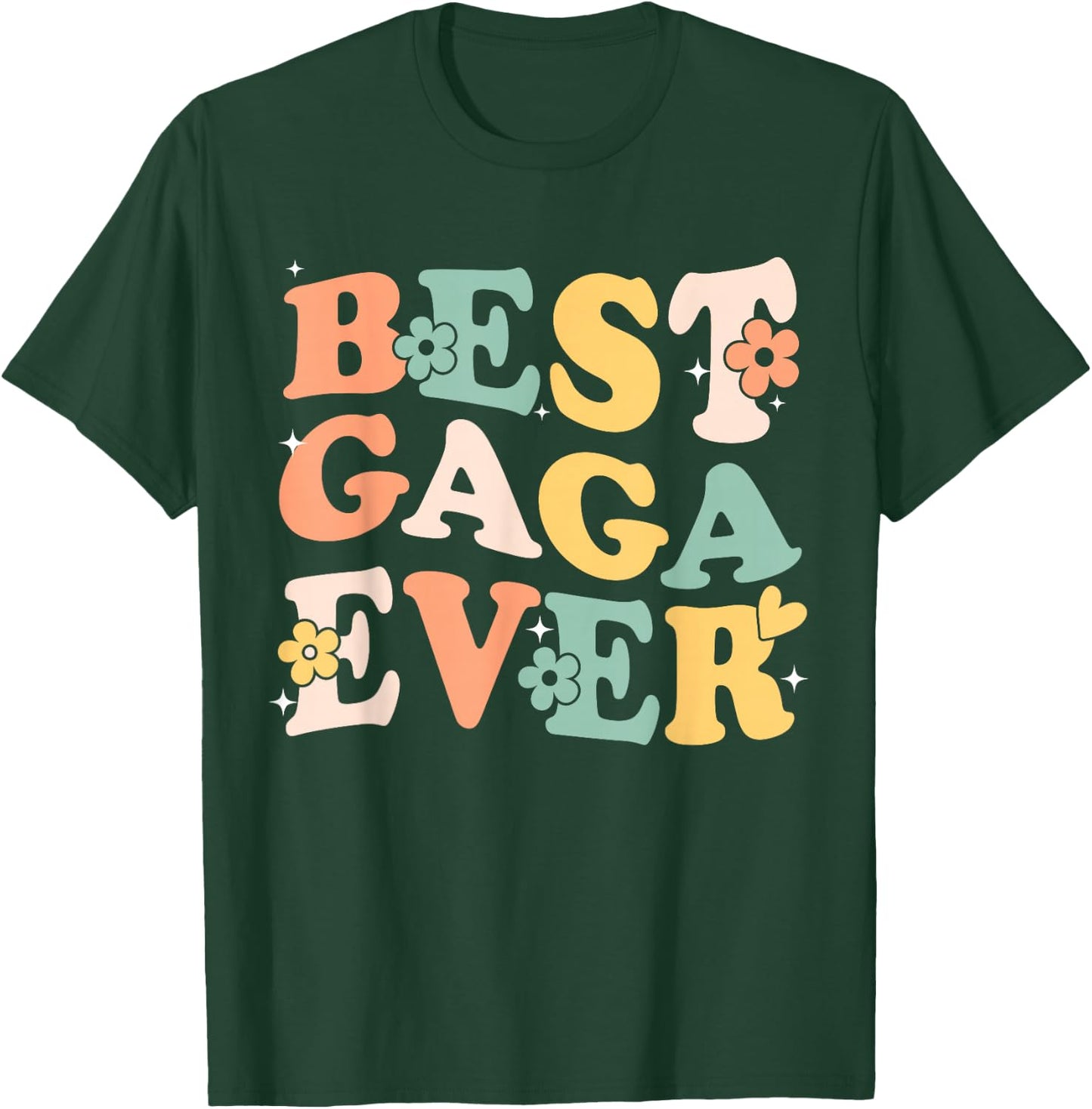 Best Gaga Ever Lovely Vintage Inspired Graphic T-Shirt - T-Shirt | Forest