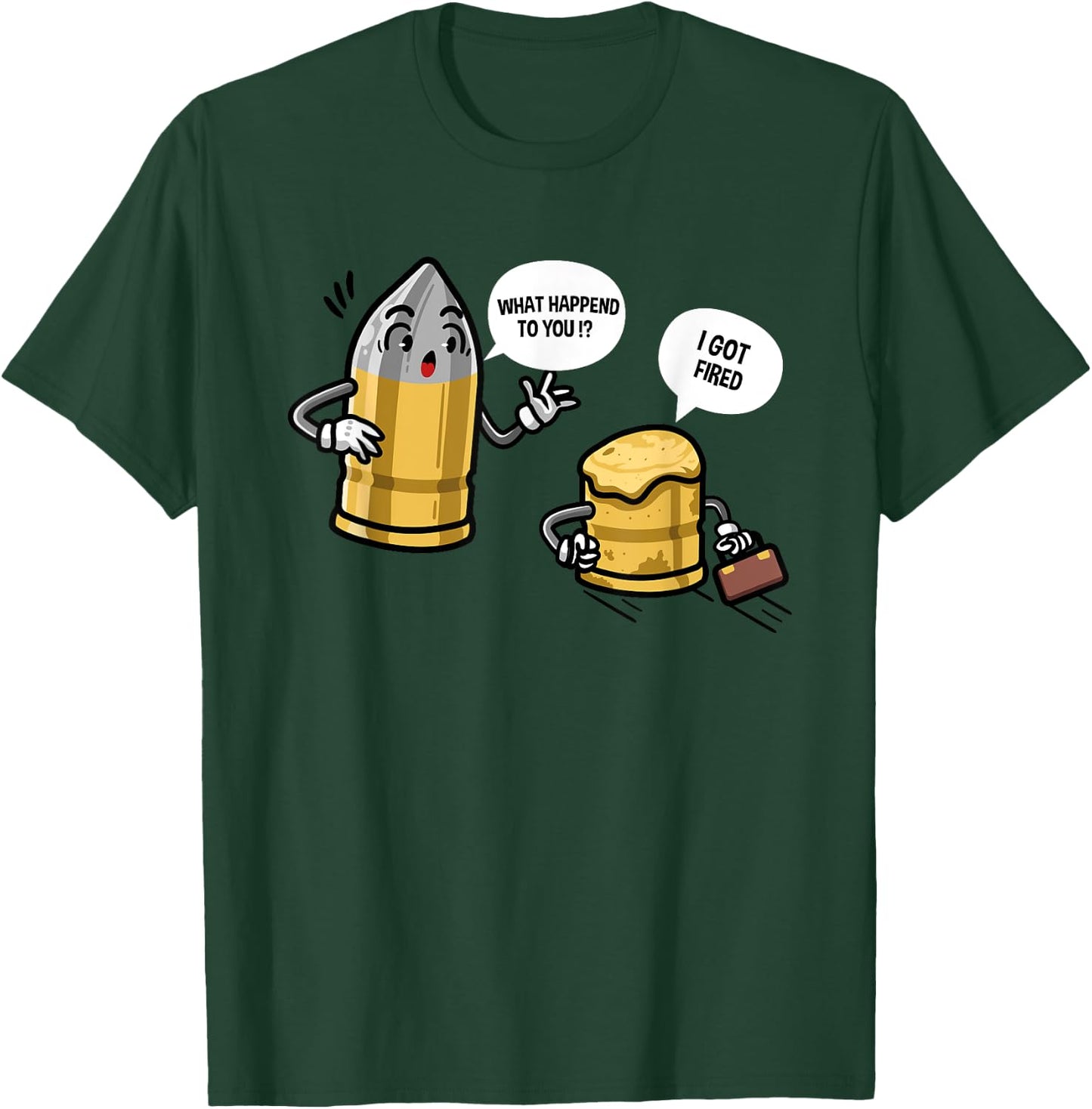 Funny Gun Lover Enthusiast Collector Shooting Men Women Gift T-Shirt - T-Shirt | Forest