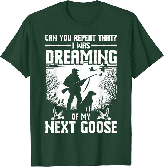 Goose Hunting Equipment Bird Hunting Gear Geese Hunter T-Shirt - T-Shirt | Forest