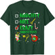 Naughty Nice Crazy Hairstylist Hairdresser Funny Xmas Gift T-Shirt - T-Shirt | Forest