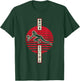 Women's Tokyo Japanese Design Aesthetic Kanji Volleyball T-Shirt - T-Shirt | Forest