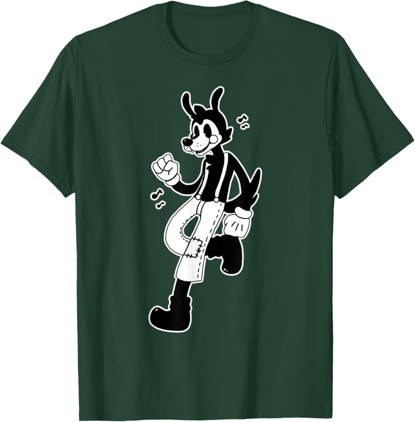 Wolf Cartoon T-Shirt - T-Shirt | Forest