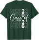 Funny Senior Class of 2026 Senior Student Boys Girls T-Shirt - T-Shirt | Forest
