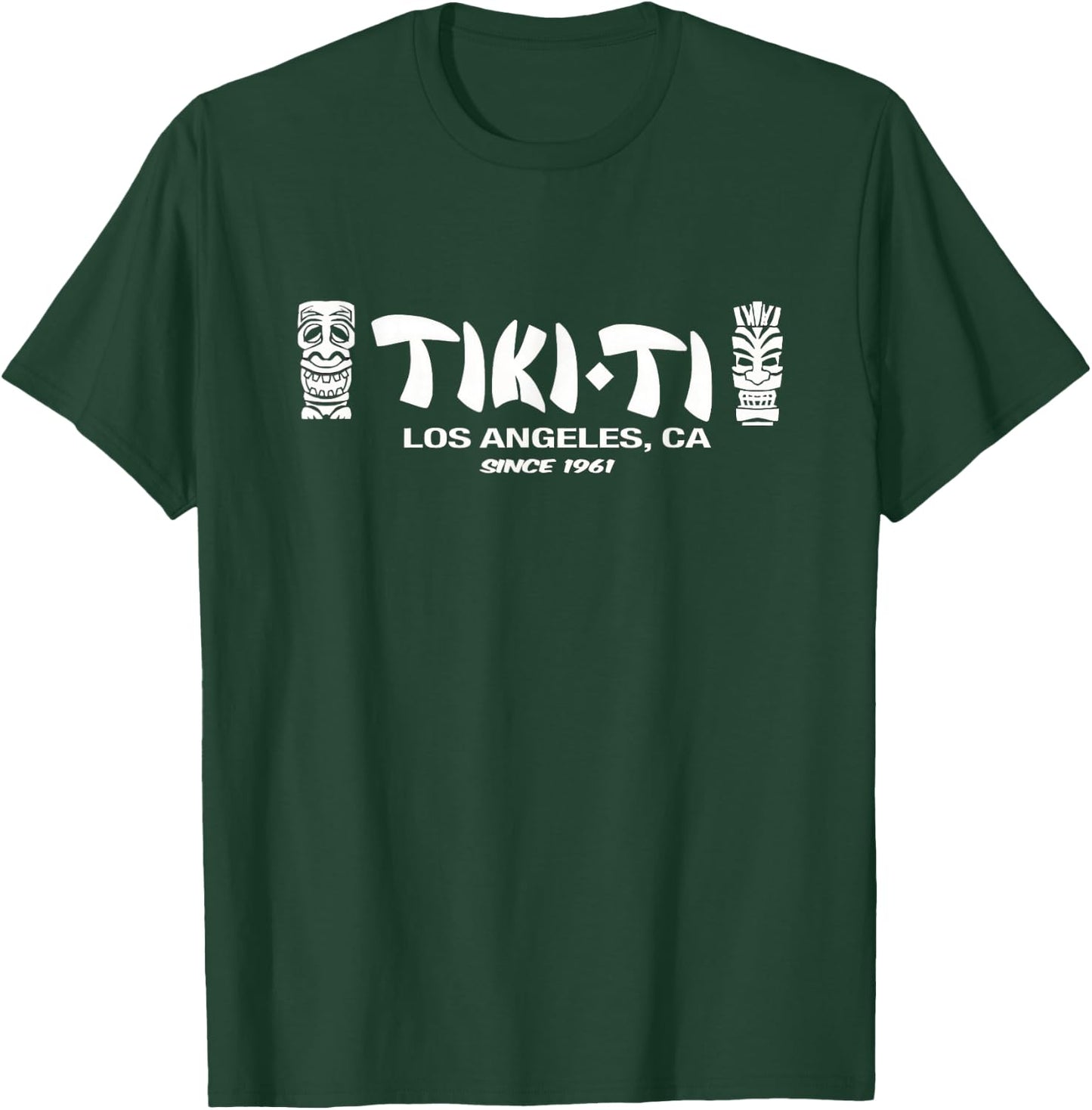 Tiki Ti Bar Los Angeles Retro Vintage T-Shirt - T-Shirt | Forest
