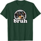 Funny Kids Boys Bro Bruh Piebald Dachshund Lover T-Shirt - T-Shirt | Forest