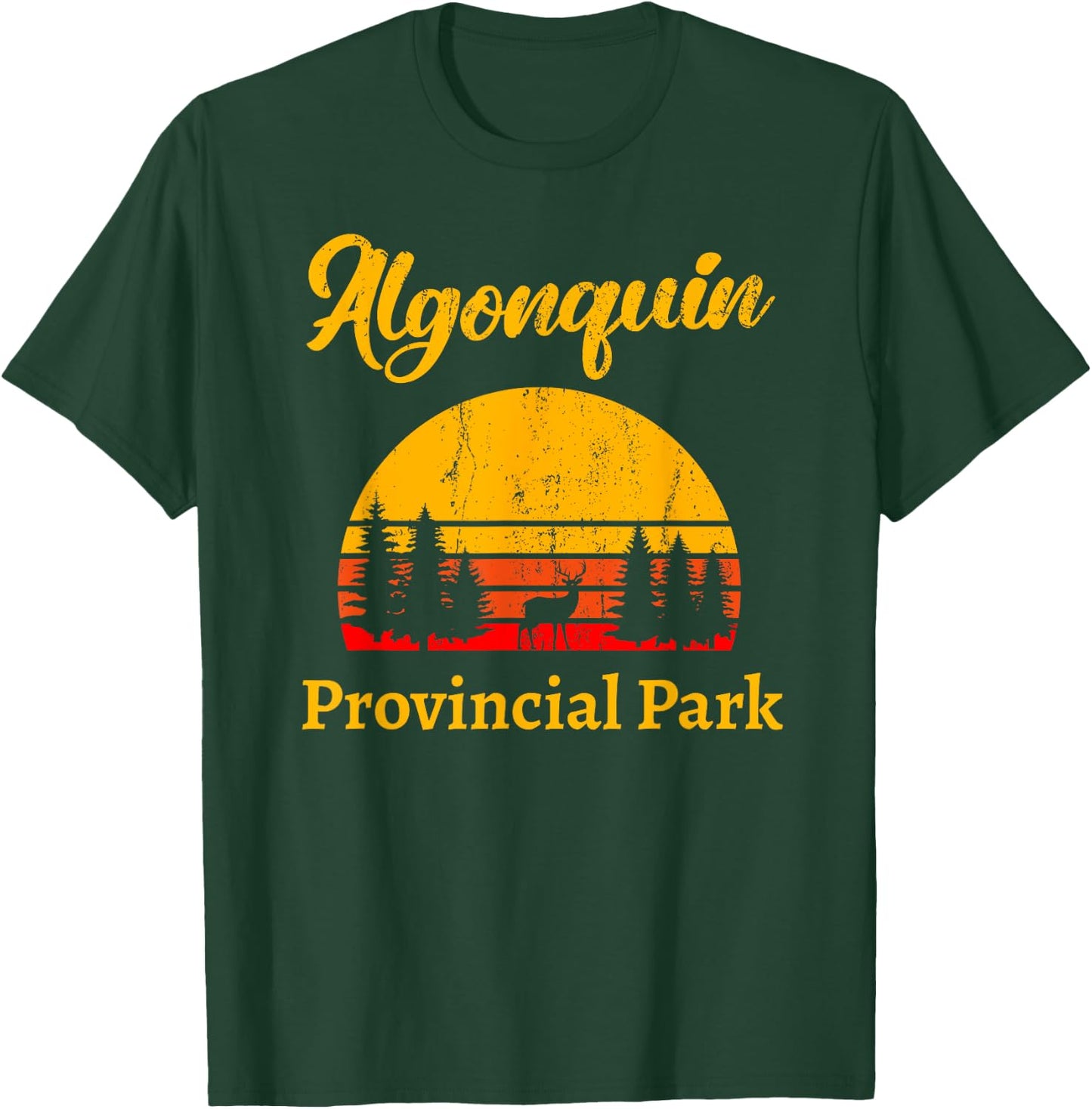Adventure in Ontario Canada Algonquin Park T-Shirt - T-Shirt | Forest