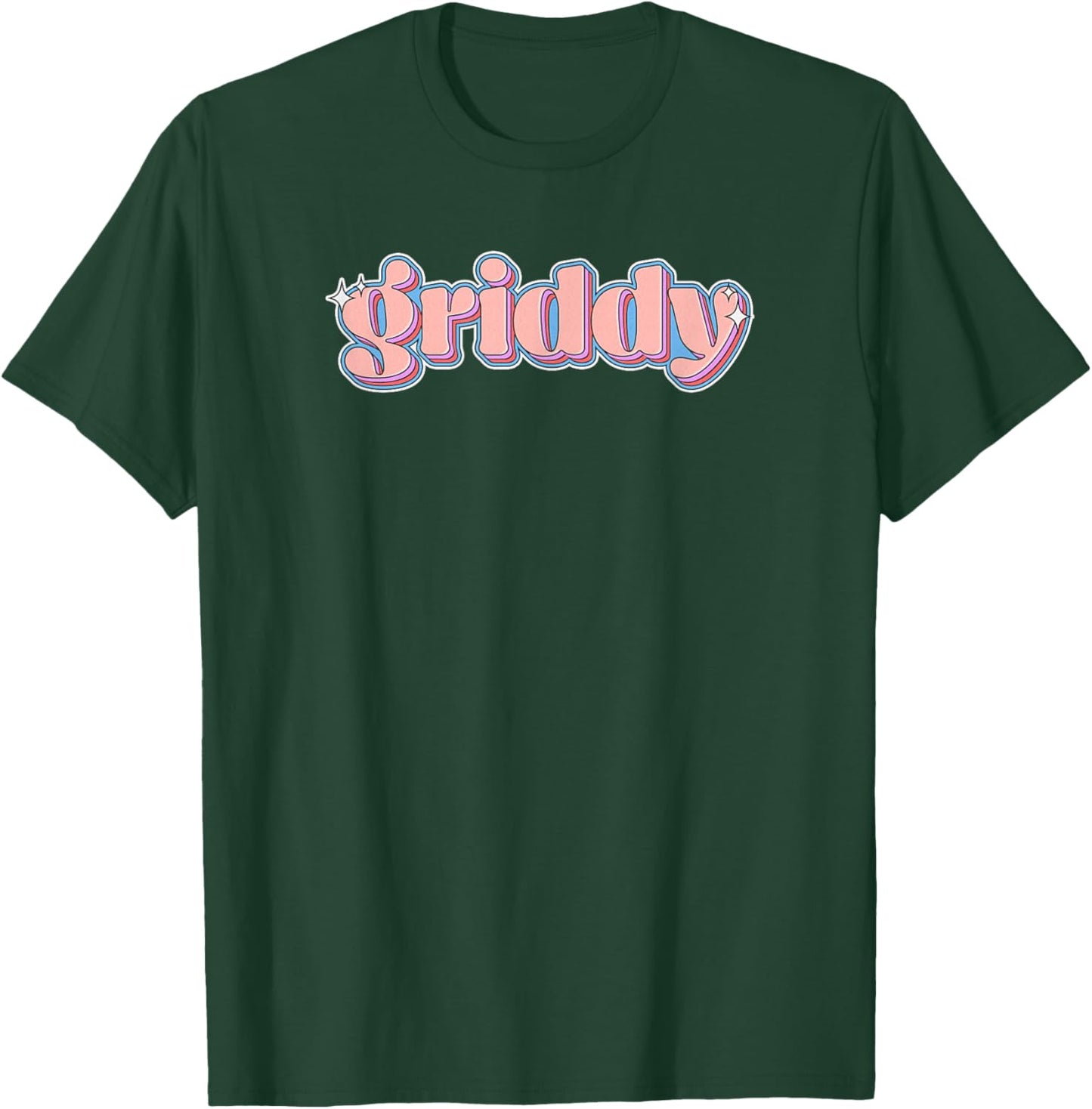 Hit The Griddy: Brainrot Meme Retro Sparkle Griddy T-Shirt - T-Shirt | Forest