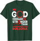 My God Stronger Than Epidermolysis Bullosa Awareness Ribbon T-Shirt - T-Shirt | Forest