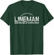 American Football Lineman T-Shirt - T-Shirt | Forest
