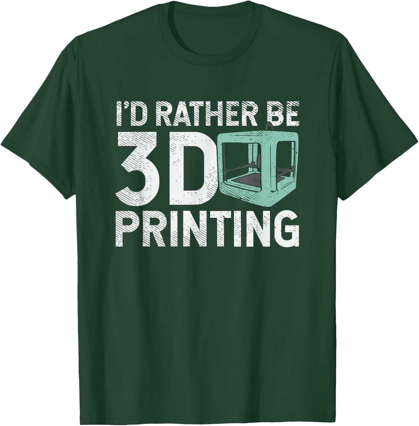 3D Printing, Custom 3D Printing, 3D Print T-Shirt - T-Shirt | Forest