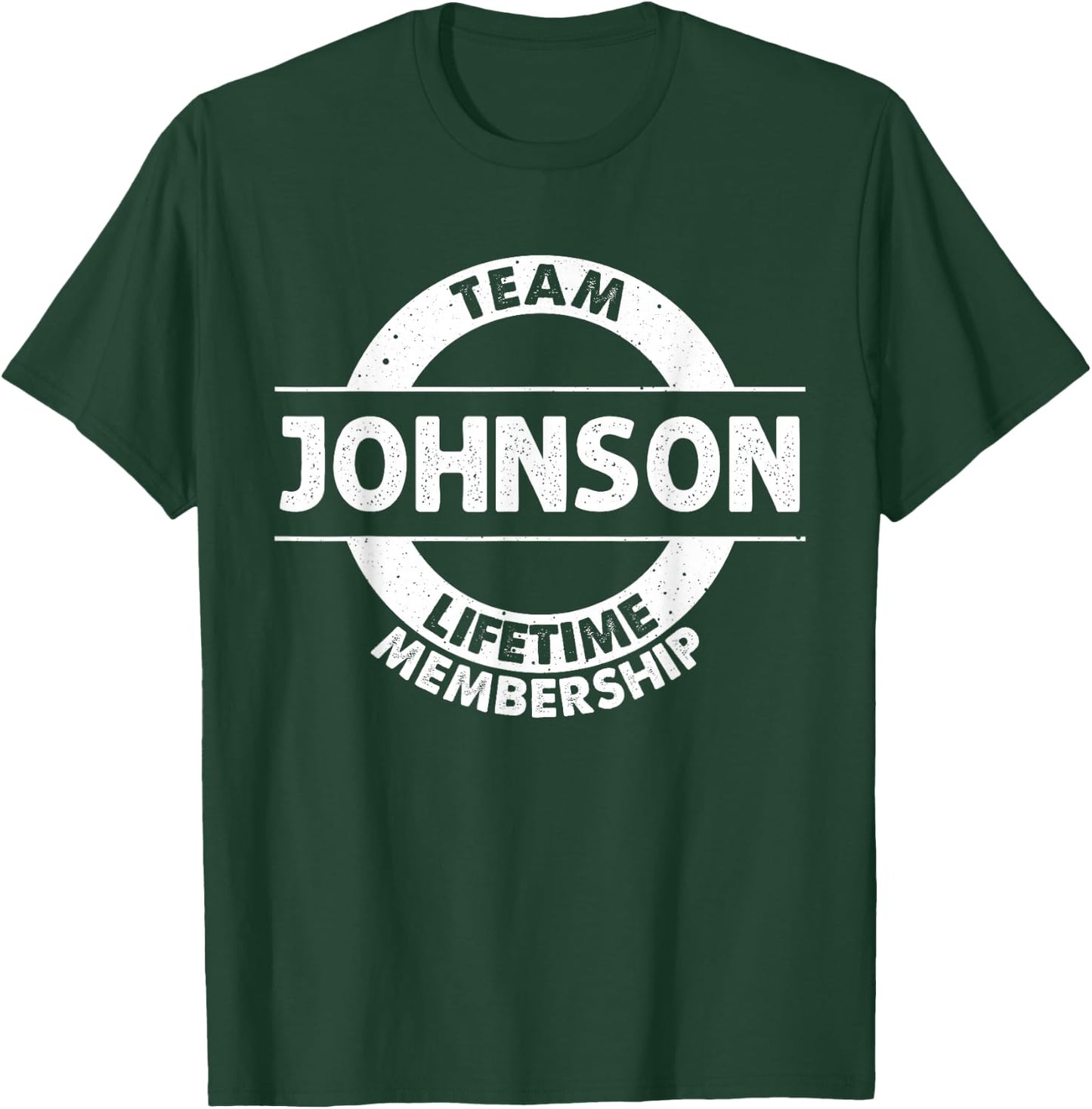 JOHNSON Gift Funny Surname Family Tree Birthday Reunion Idea T-Shirt - T-Shirt | Forest