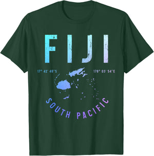 Fiji Islands South Sea Fiji Islands Souvenir T-Shirt - T-Shirt | Forest