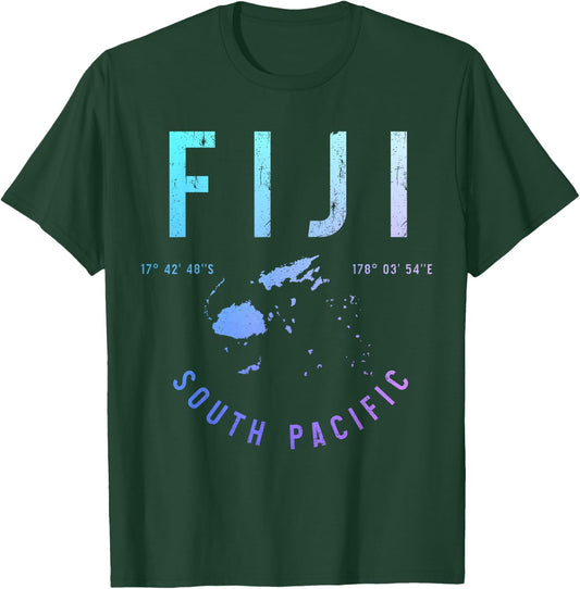 Fiji Islands South Sea Fiji Islands Souvenir T-Shirt - T-Shirt | Forest