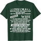 I'm A Spoiled Husband Of A Freaking Awesome Wife February T-Shirt - T-Shirt | Forest