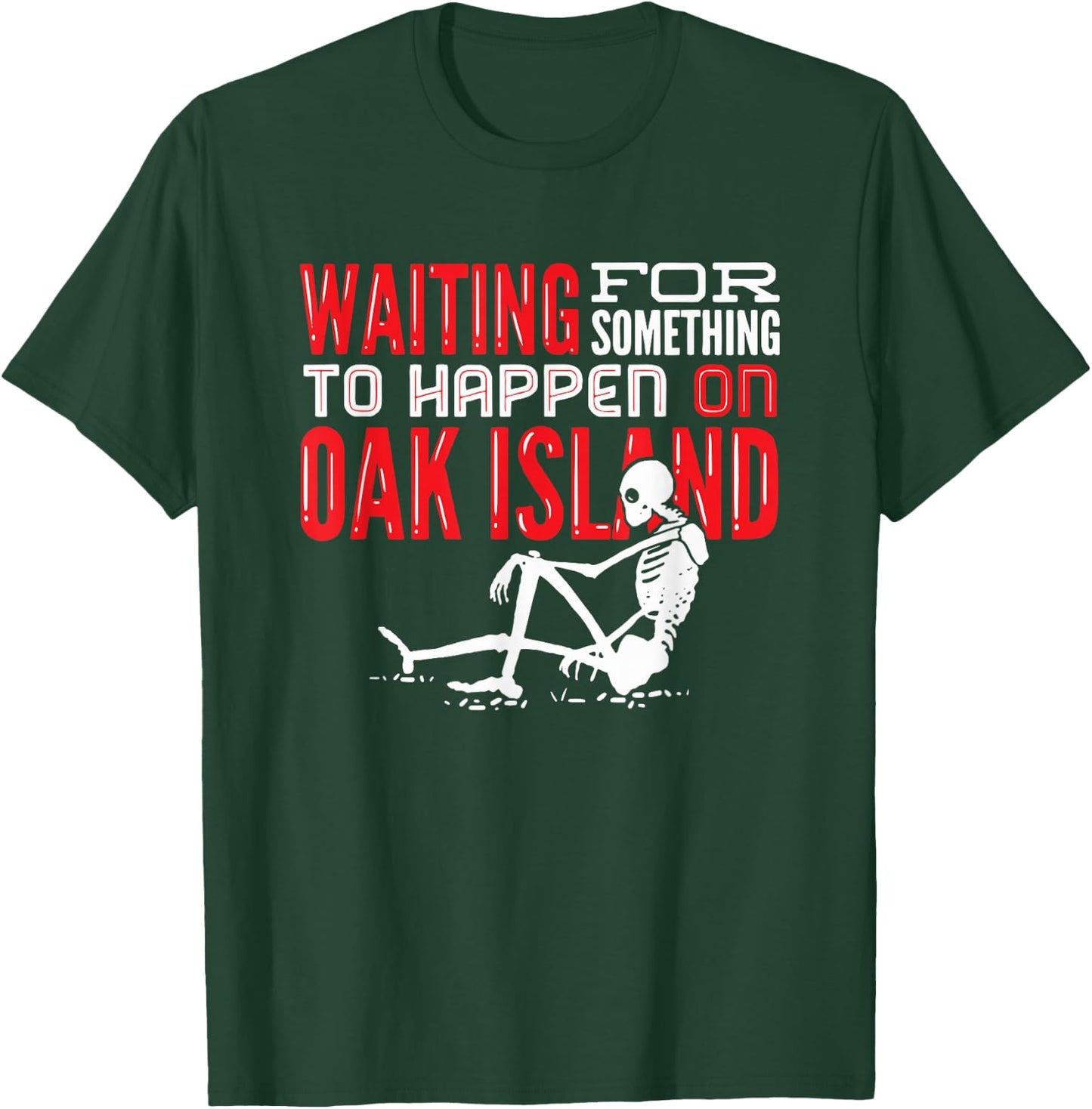 Oak Island/Treasure Hunt Oak Island Mystery T-Shirt - T-Shirt | Forest