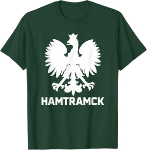 Hamtramck Michigan Polish Pride Area Code 313 T-Shirt - T-Shirt | Forest