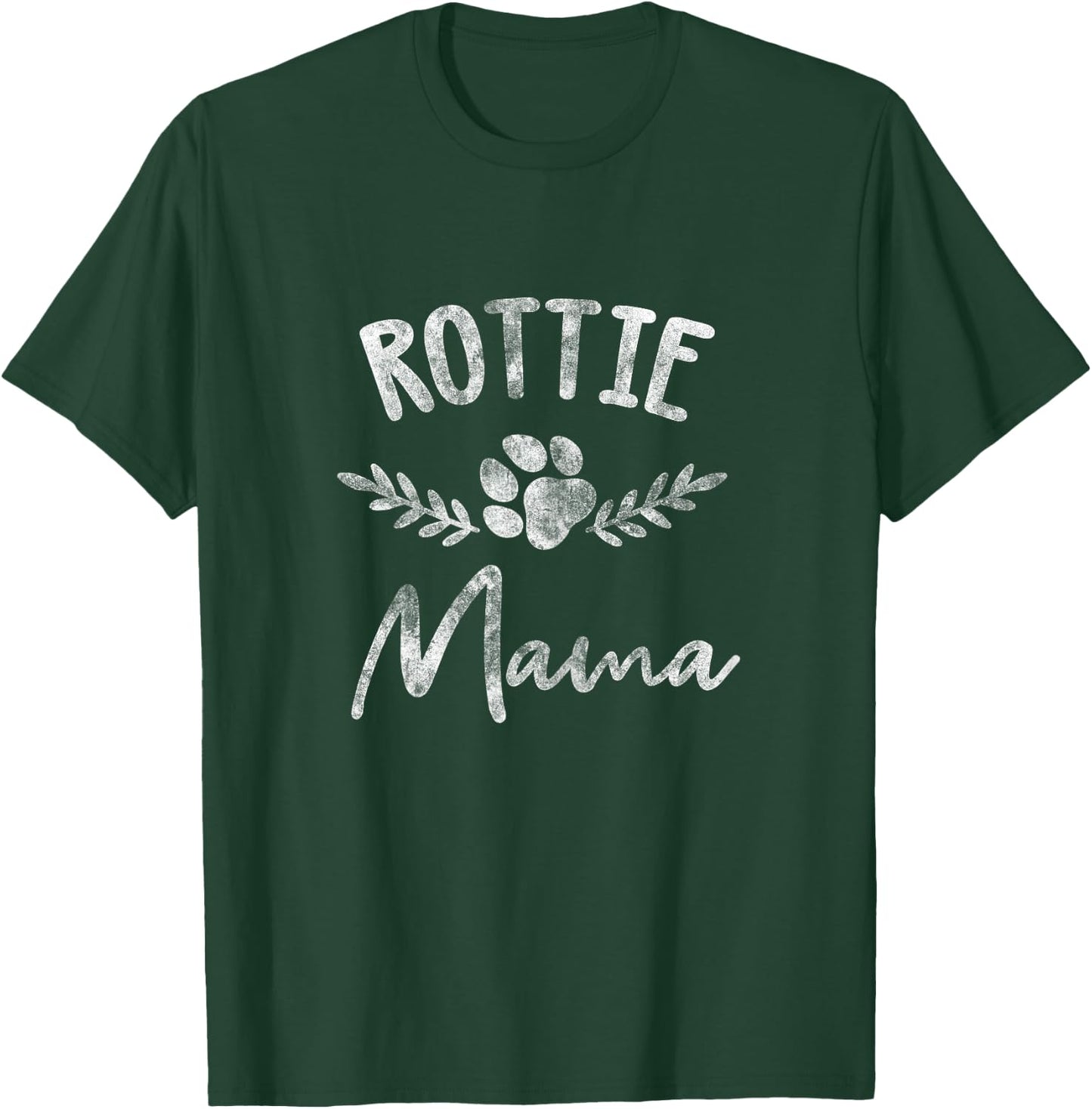 Rottie Mama Design For Rottweilier Mom - Rottie Mom T-Shirt - T-Shirt | Forest