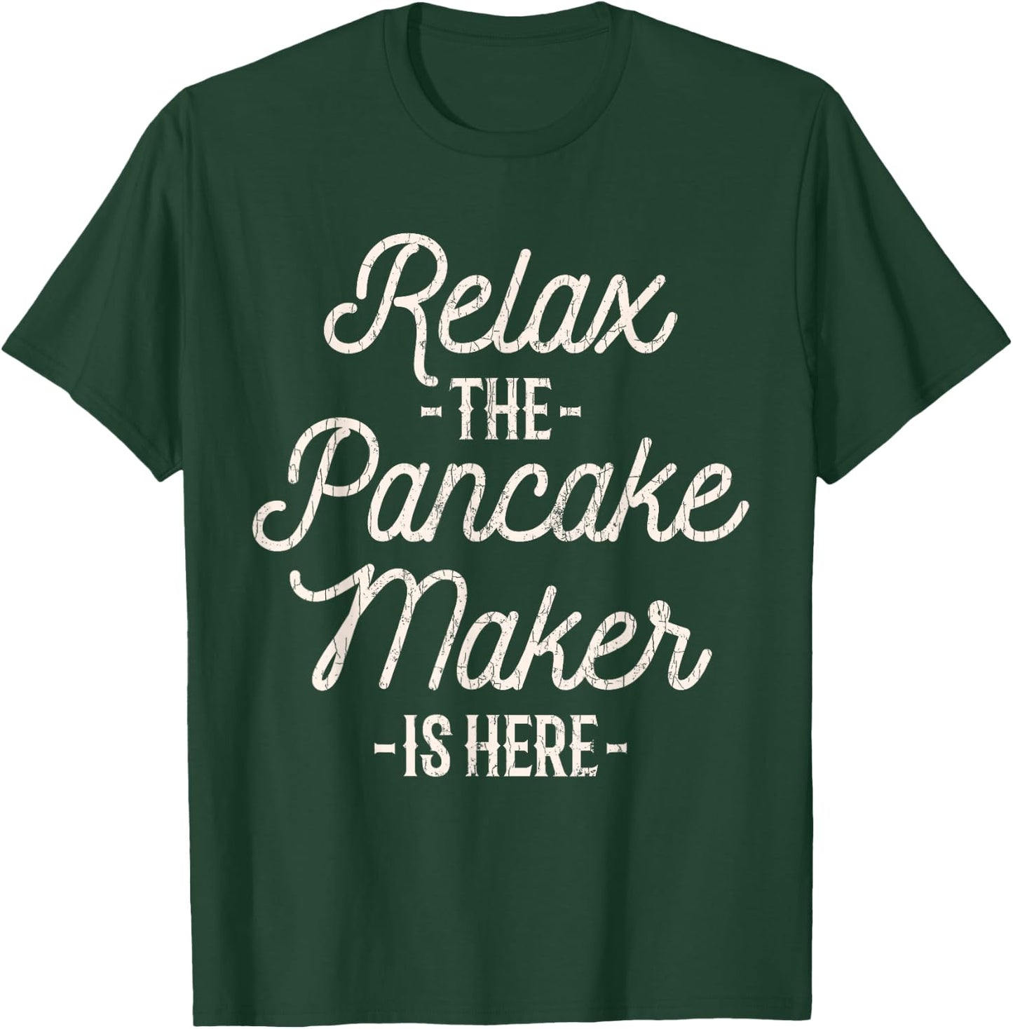 Pancake Baker Pancake Lovers Funny T-Shirt - T-Shirt | Forest