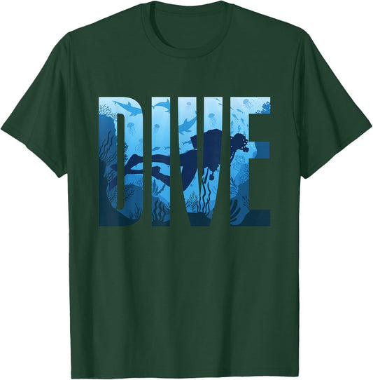 Dive Scuba Diving T-Shirt - T-Shirt | Forest