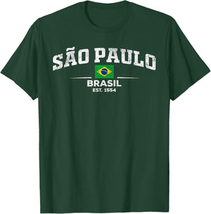 Sao Paulo Brazil / Brasil T-Shirt - T-Shirt | Forest