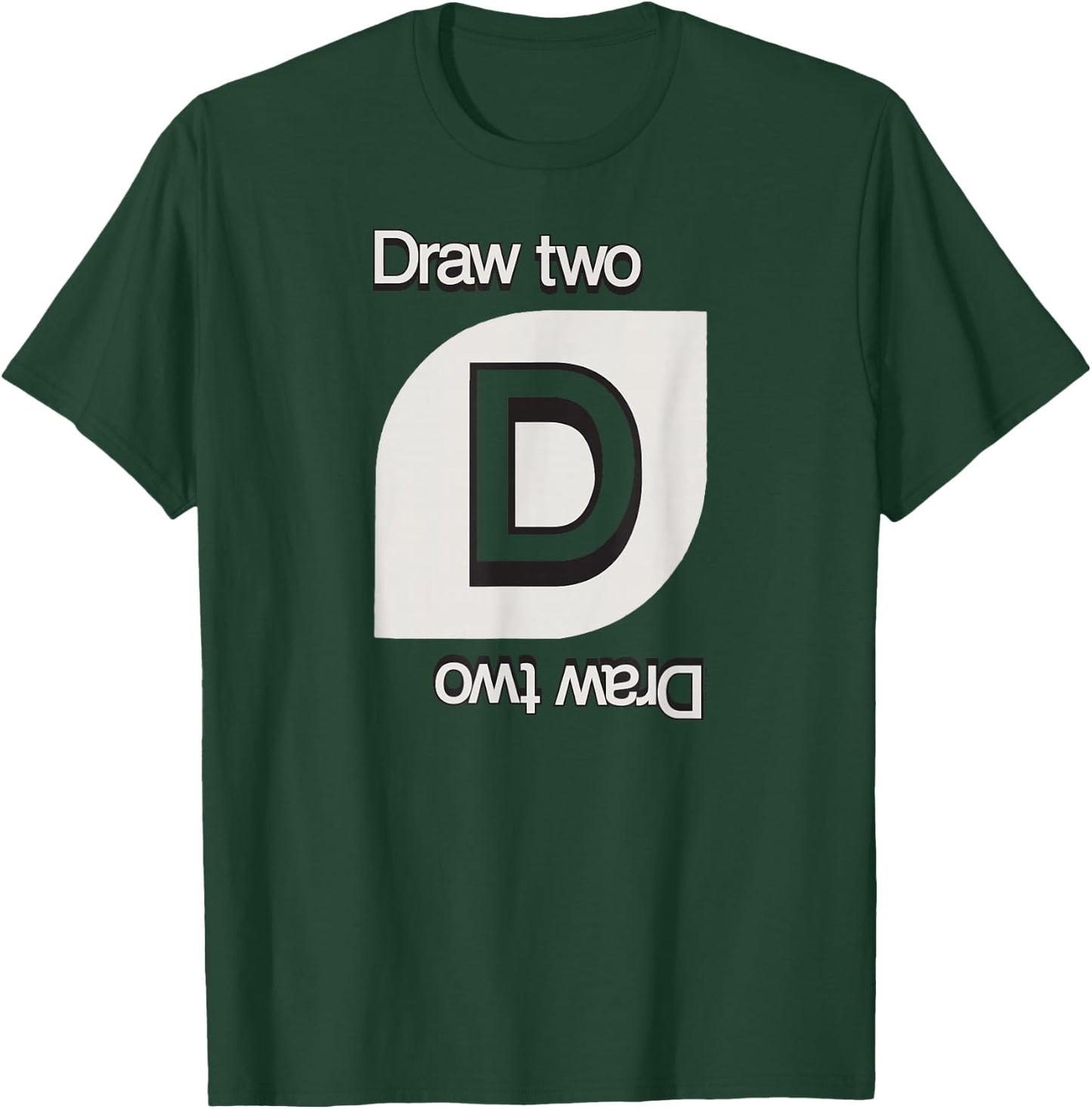 UNO - Draw Two Card T-Shirt - T-Shirt | Forest