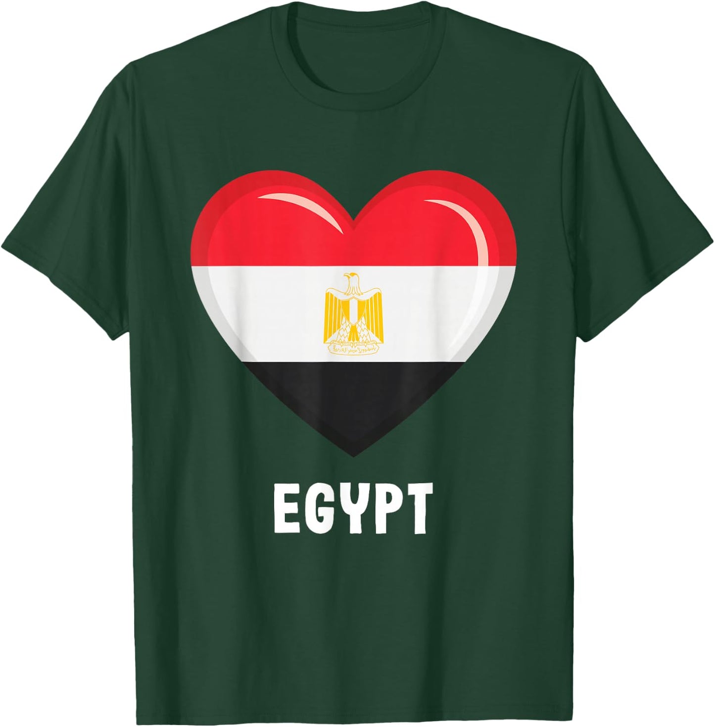 Egyptian Flag Shirt | Egyptian T-Shirt - T-Shirt | Forest
