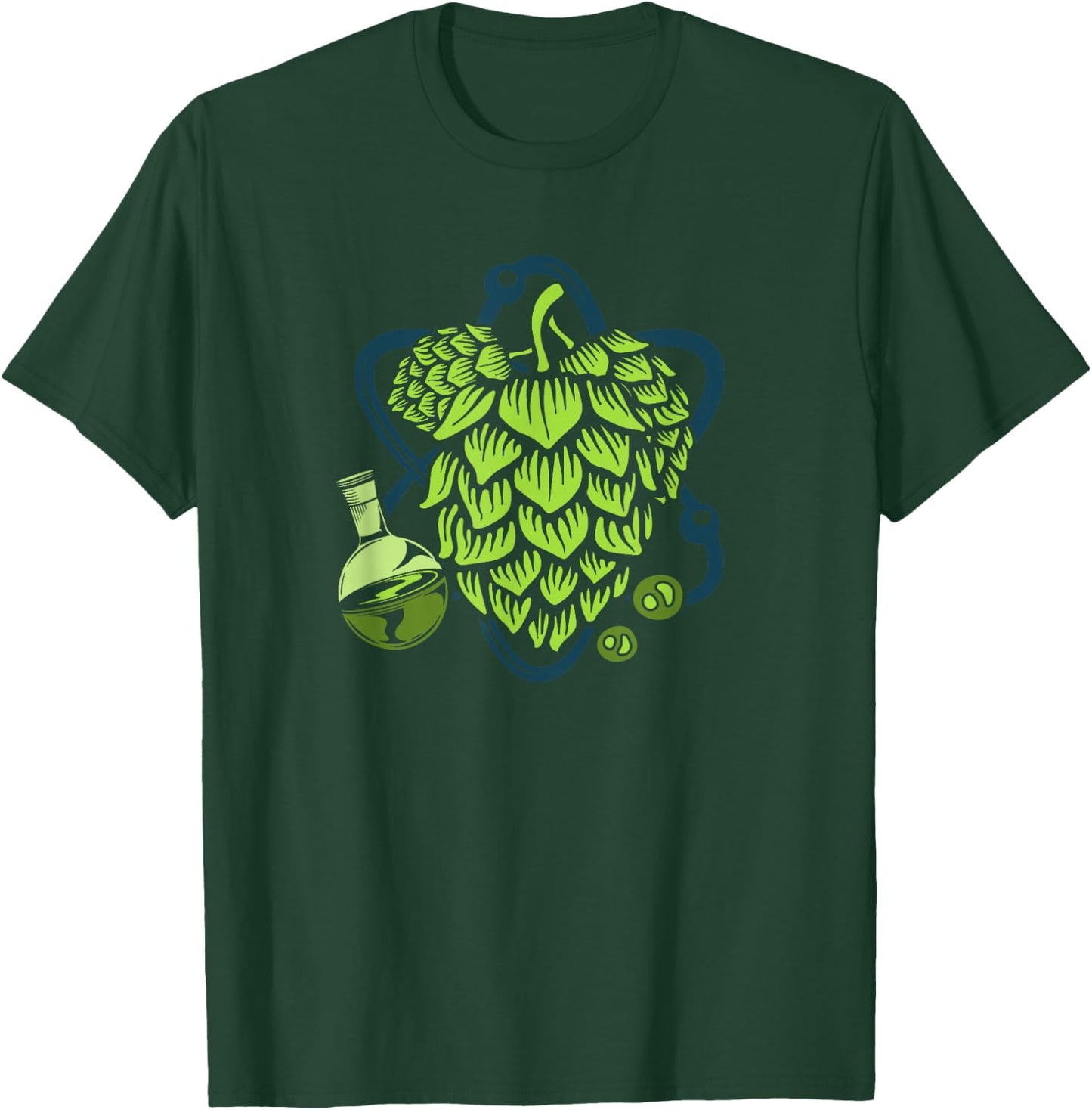 Home Brewing Science - IPA Craft Beer Brewer T-Shirt - T-Shirt | Forest