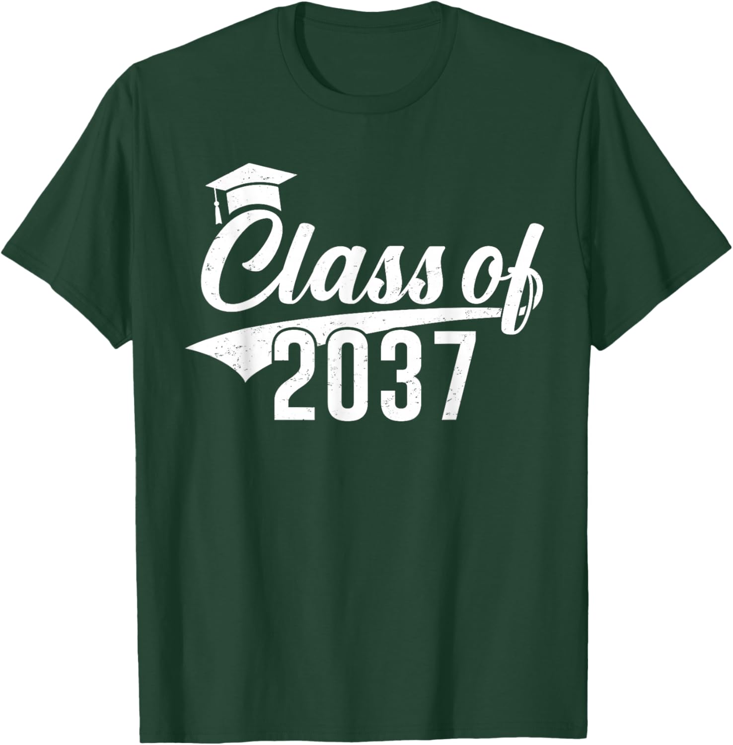 Class of 2037 Grow With Me Kindergarten K-12 Class of 2037 T-Shirt - T-Shirt | Forest