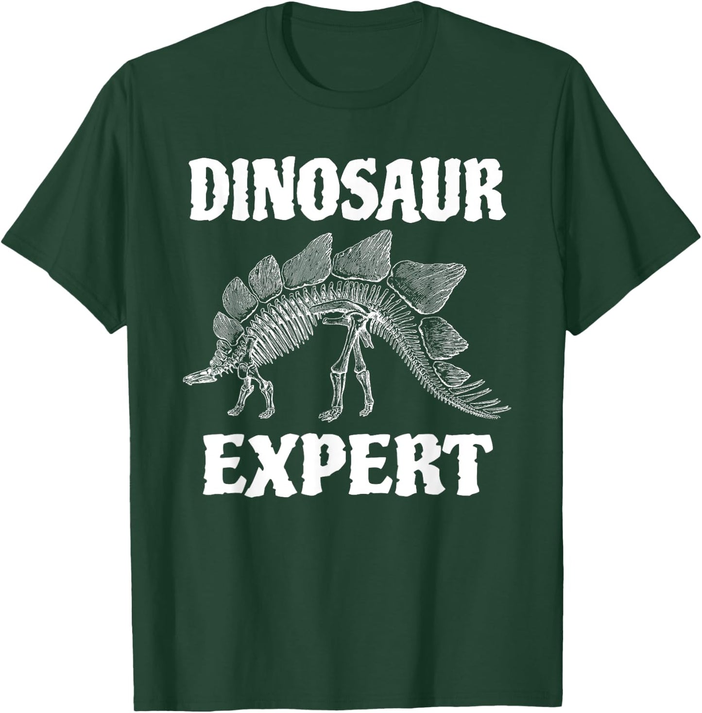 Dinosaurs Expert Paleontologist Fossil Hunter Skeleton T-Shirt - T-Shirt | Forest