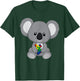 Koala Bear Autism Awareness T-Shirt - T-Shirt | Forest