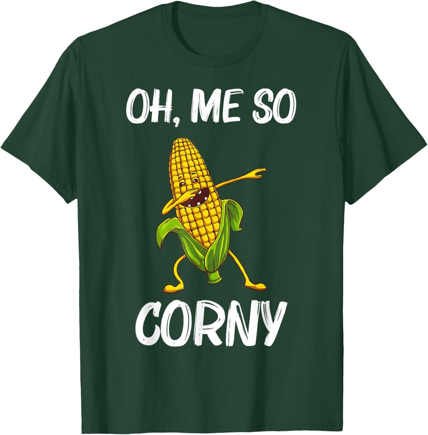 Funny Corn Gift Women Corn On The Cob Costume Farmer T-Shirt - T-Shirt | Forest