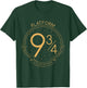 Kids Harry Potter Platform 9 &3/4 Line Art T-Shirt - T-Shirt | Forest