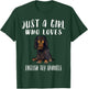 Im Just A Girl Who Loves English Toy Spaniels Dog Lover Gift T-Shirt - T-Shirt | Forest