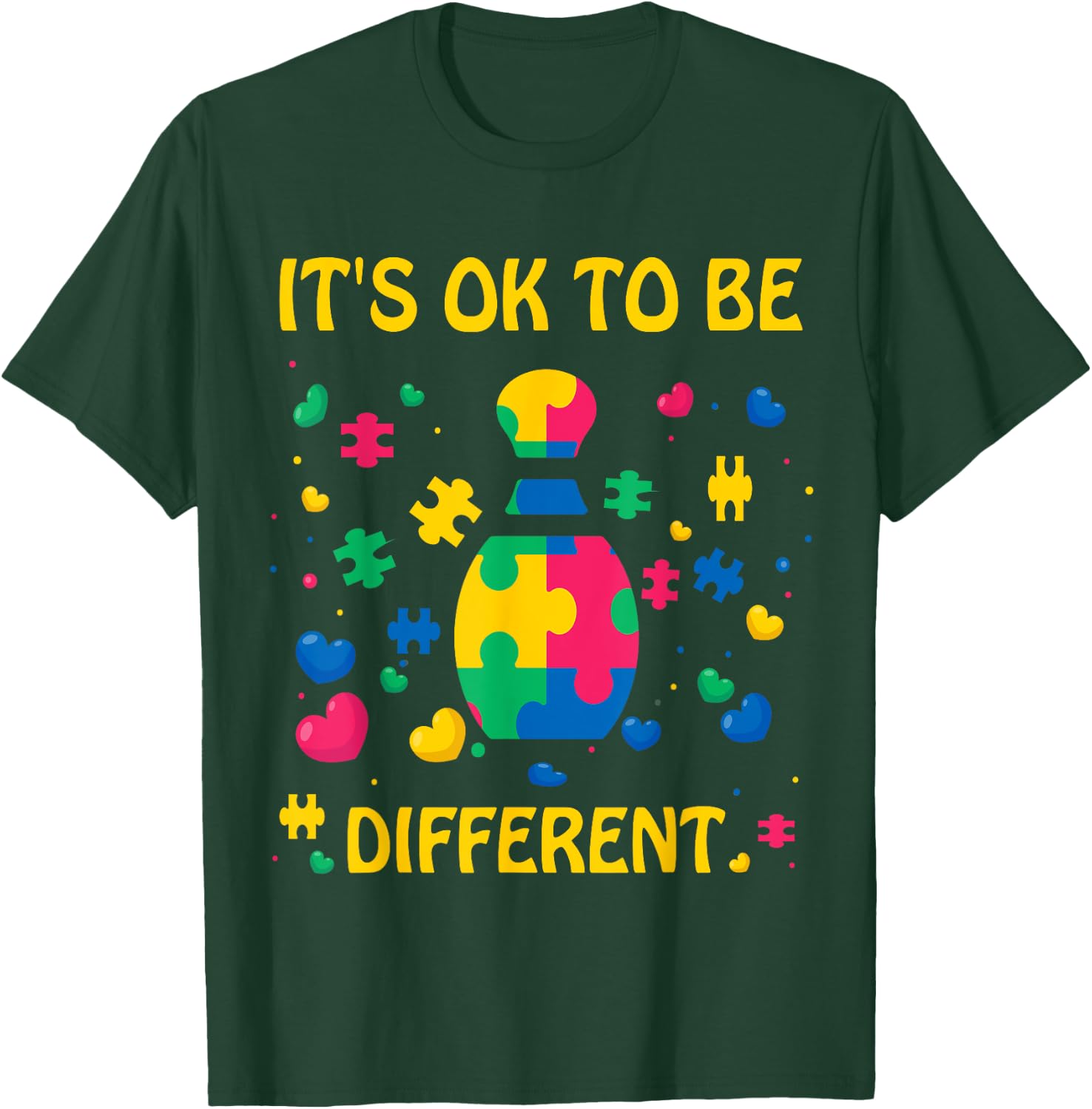 World Autism Month April 2021 Bowling Kid Mom Dad Lover T-Shirt - T-Shirt | Forest