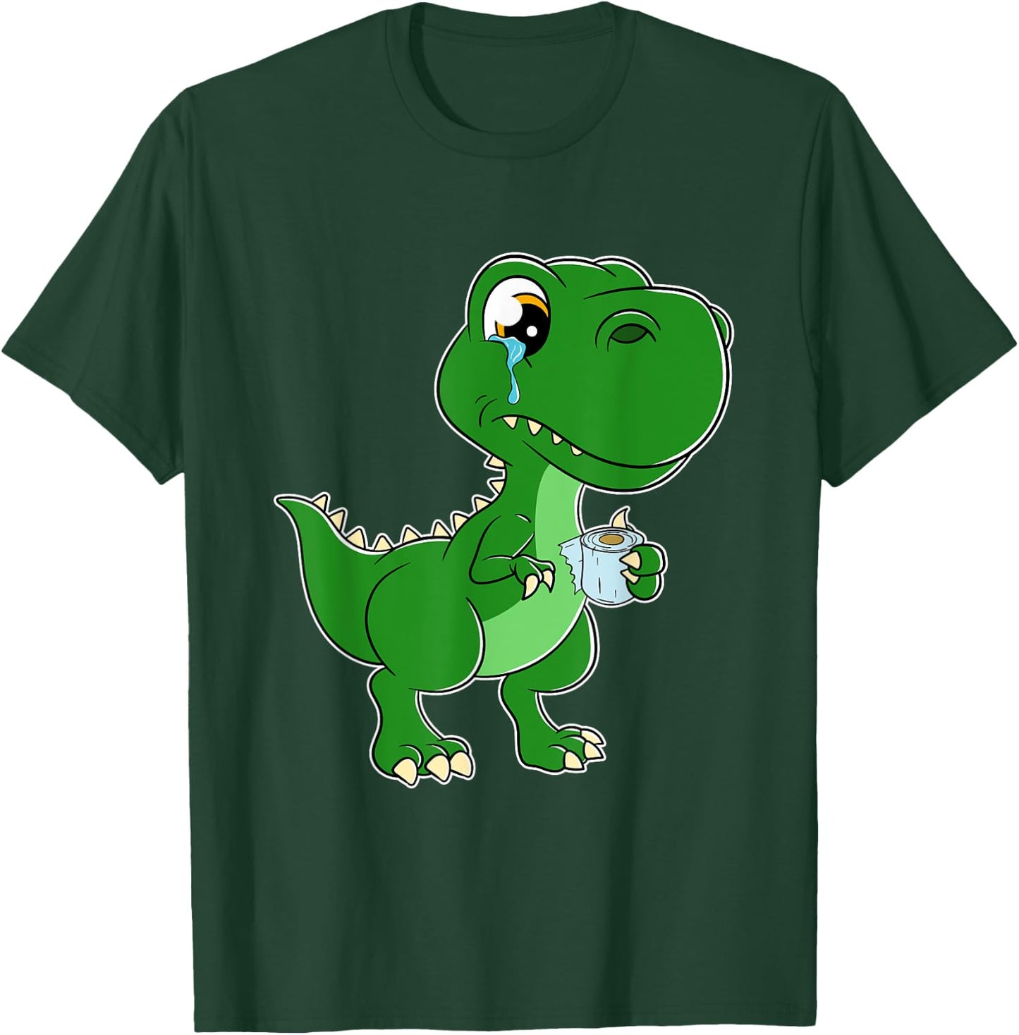 The struggle is real funny T-Rex Toilet Paper T-Shirt - T-Shirt | Forest