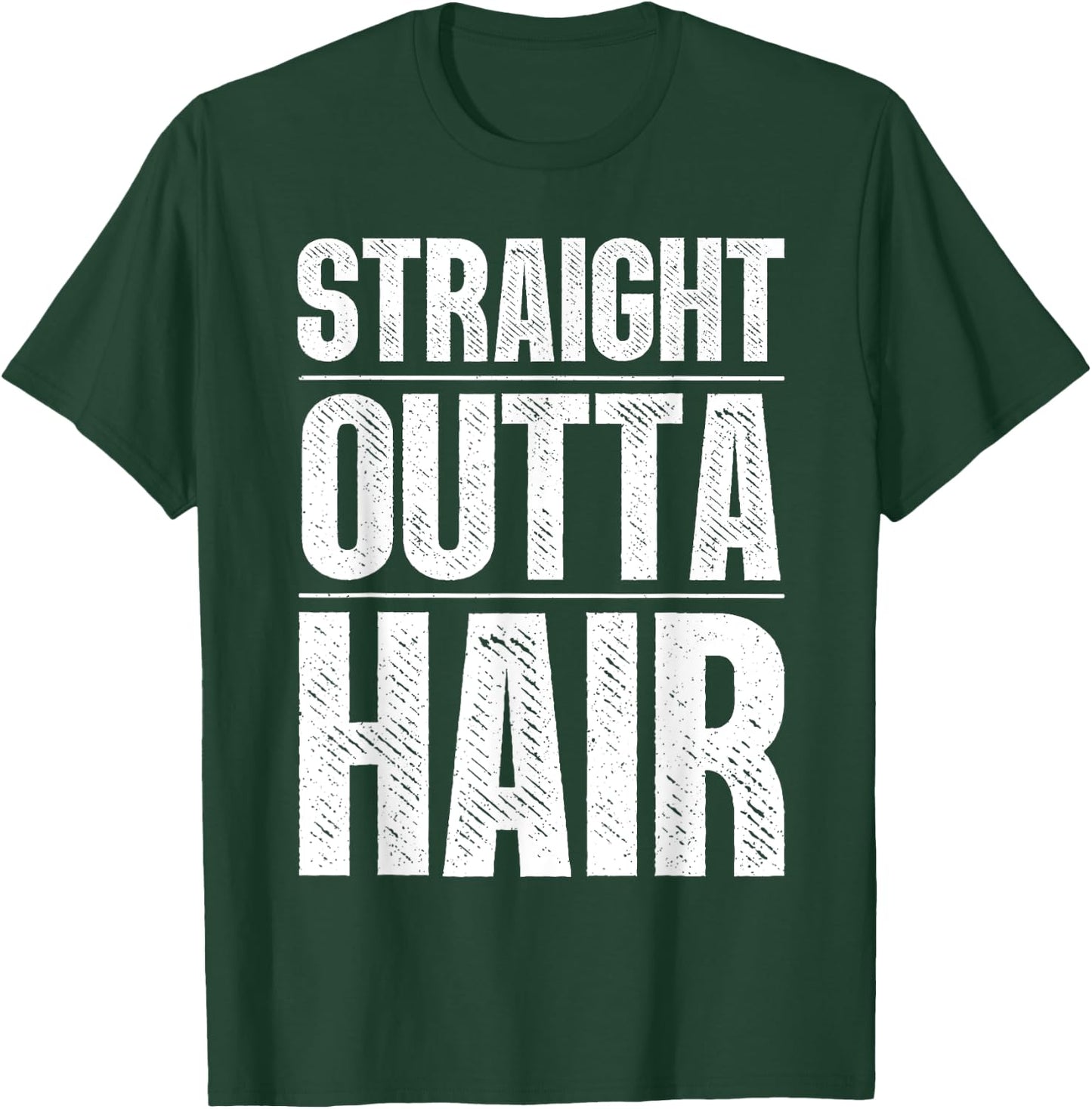 Funny Bald Man Design Dad Joke Bald Head Bald Guys T-Shirt - T-Shirt | Forest