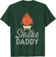Smoke Daddy Dad BBQ Chef Grill Fathers Day T-Shirt - T-Shirt | Forest