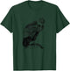 The New Antique California Condor Bird Print , -Adult, Grey, Small, Short Sleeve, Classic Fit T-Shirt - T-Shirt | Forest