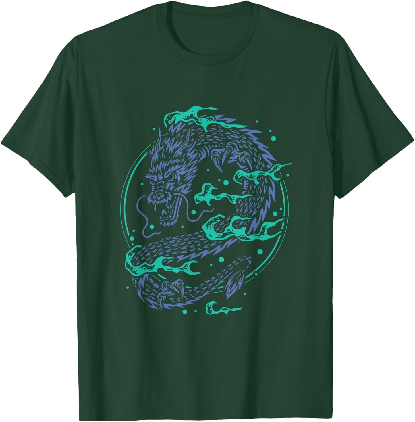 Chinese Dragon T-Shirt - T-Shirt | Forest