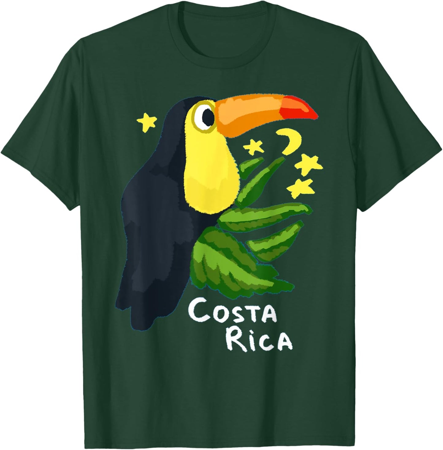 Costa Rica Toucan Bird T-Shirt - T-Shirt | Forest