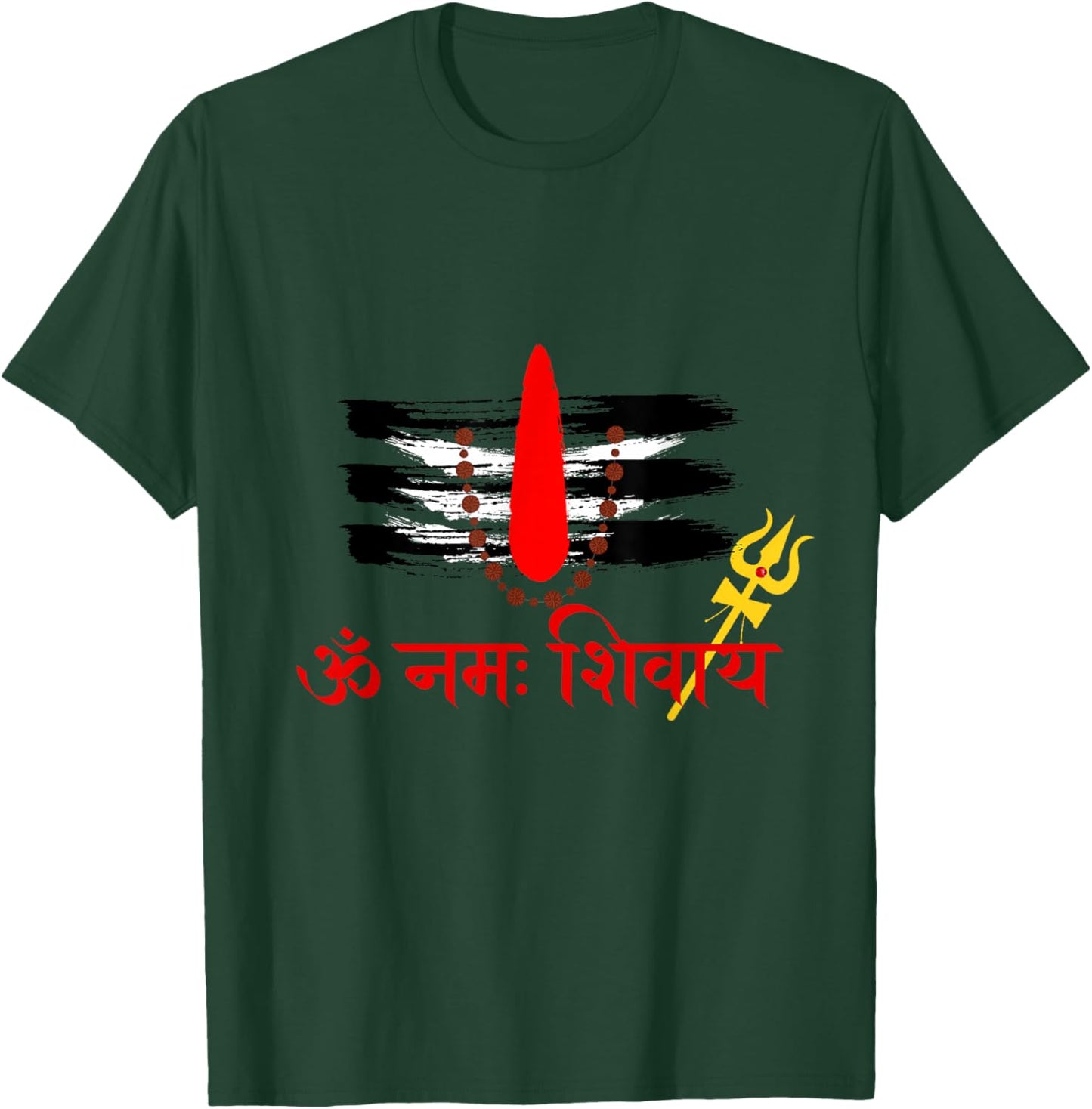 Lord Shiva Om Namah Shivaay Har Har Mahadev Indian culture T-Shirt - T-Shirt | Forest