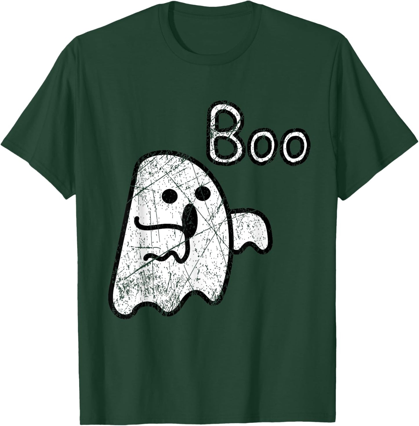 Boo ghost thumbs down funny! T-Shirt - T-Shirt | Forest