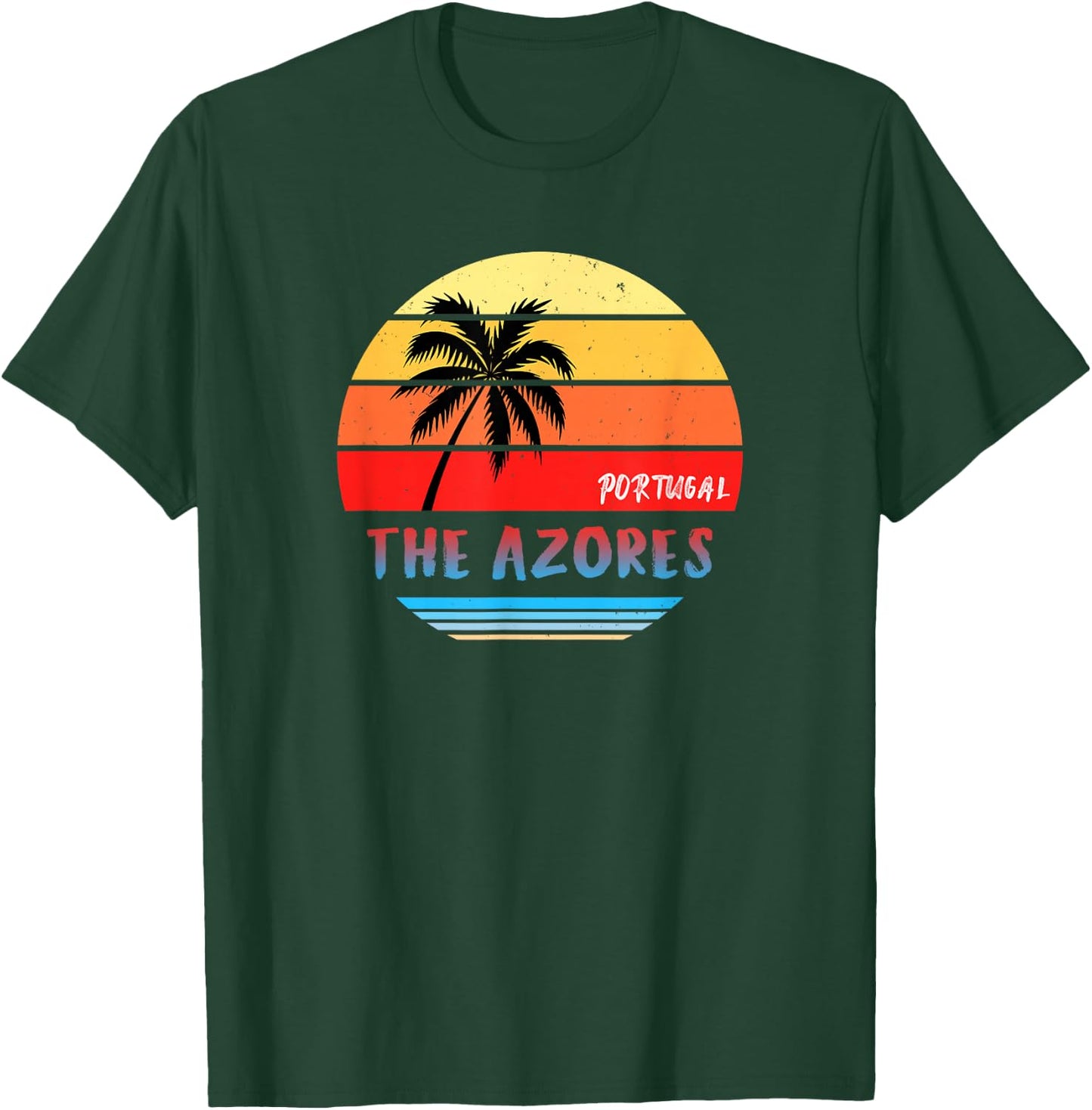 The Azores Gift Souvenir | Portugal T-Shirt - T-Shirt | Forest
