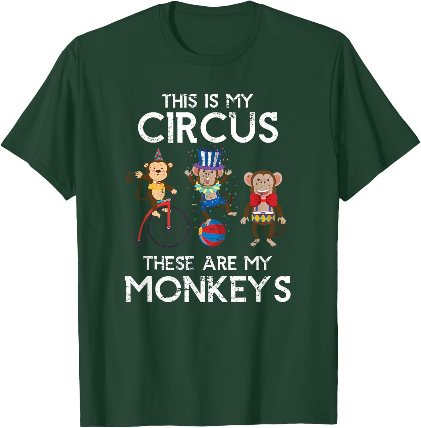 Zoo Keeper Animal Jungle Gift Monkey - Black - Small - -Adults - Short Sleeve - Cotton 60% Polyester 40% T-Shirt - T-Shirt | Forest