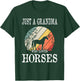 Just A Grandma Who Loves Horses T-Shirt - T-Shirt | Forest