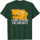 I Woke Up Feeling The Cheesiest | Cheese Head Fan T-Shirt - T-Shirt | Forest