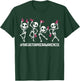 Pink Ribbon Breast Cancer Awareness Skeleton Women Men Kids T-Shirt - T-Shirt | Forest