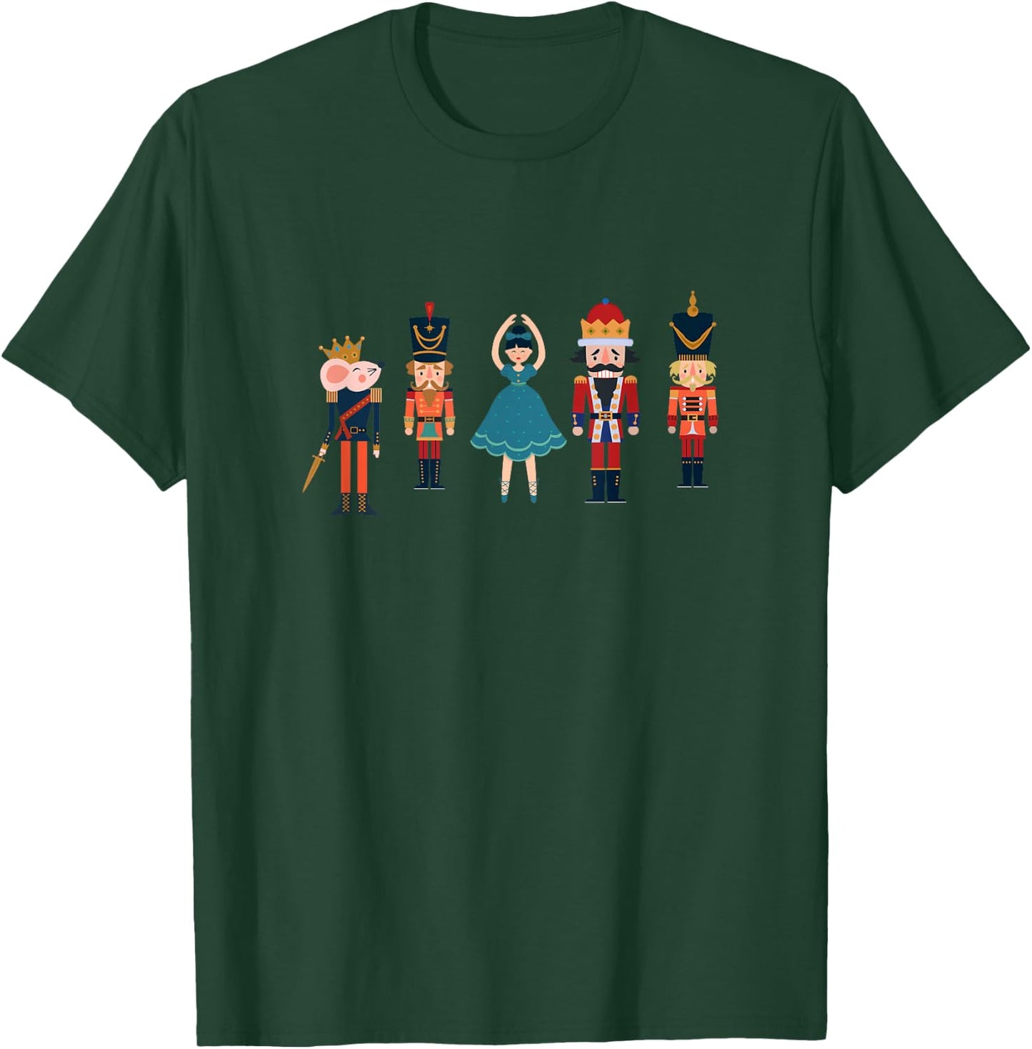 Christmas Nutcracker Ballet T-Shirt - T-Shirt | Forest